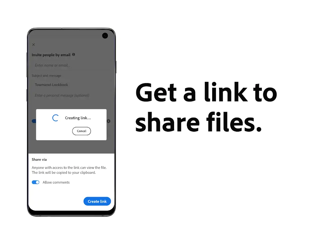 Adobe Acrobat Reader Android app screenshot 5