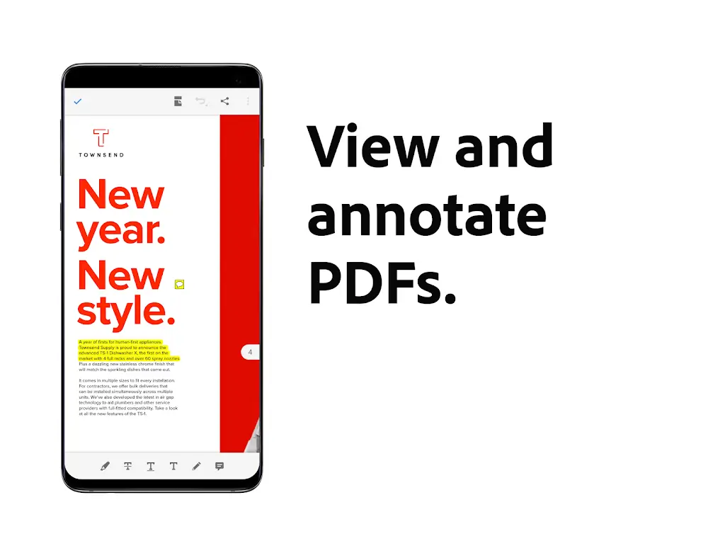 Adobe Acrobat Reader Android app screenshot 7
