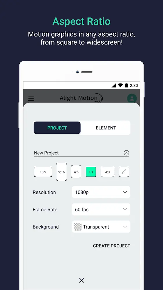 Alight Motion Android app screenshot 4