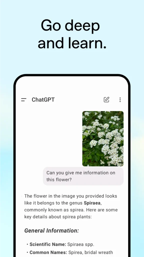 ChatGPT Android app screenshot 5