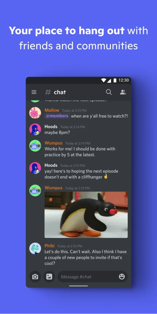 Discord Android app screenshot 2
