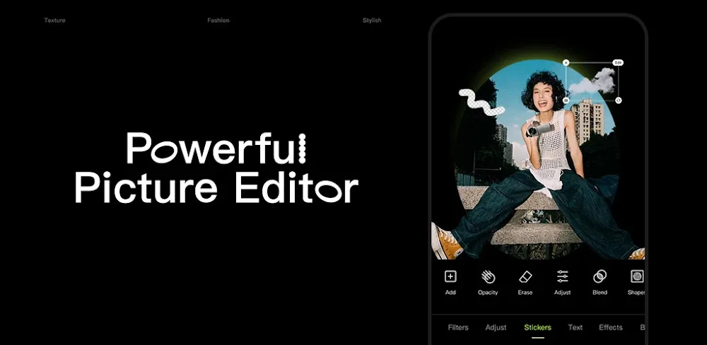 Hypic Photo Editor Android app cover image