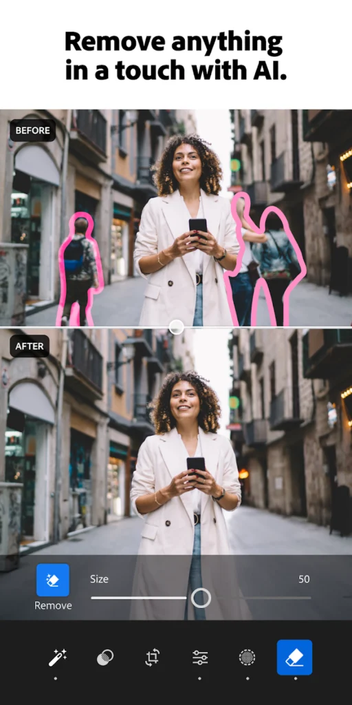Lightroom Photo & Video Editor Android app screenshot 3