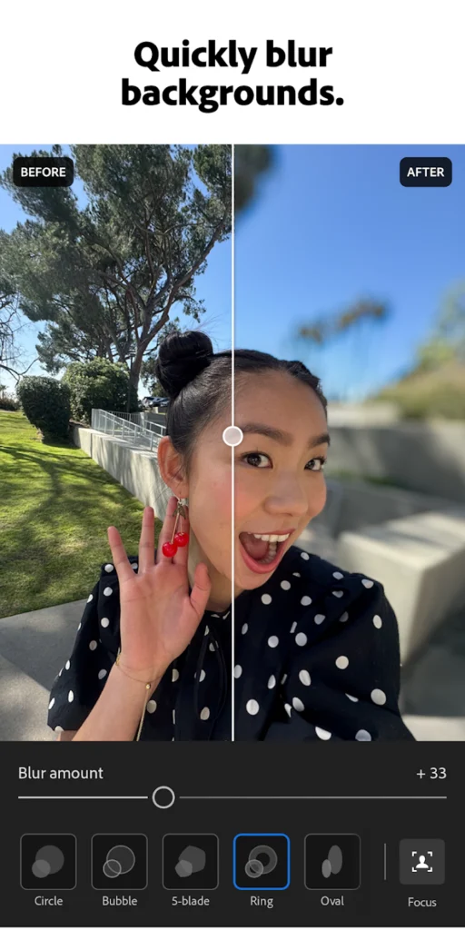 Lightroom Photo & Video Editor Android app screenshot 4