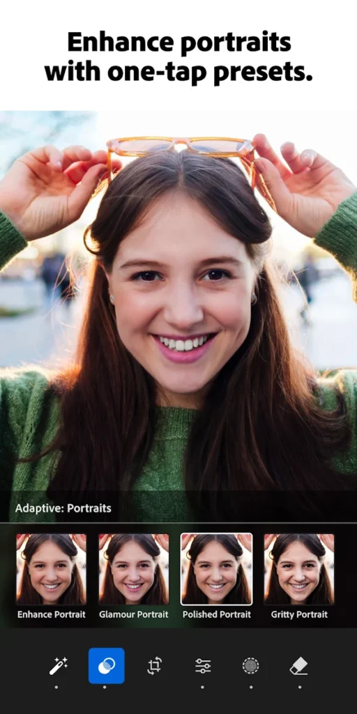 Lightroom Photo & Video Editor Android app screenshot 8