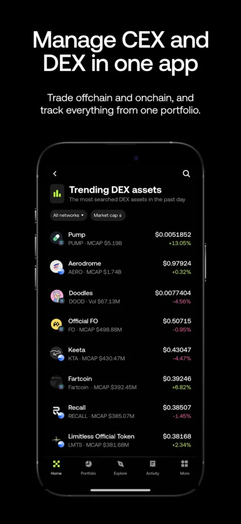 OKX Android app screenshot 4