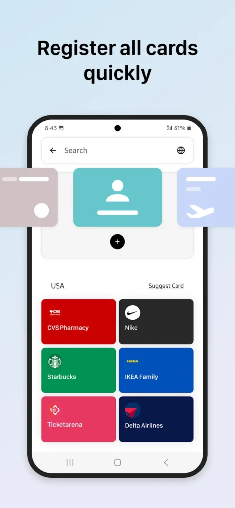 ONEWallet - Cards Wallet Android app screenshot 4