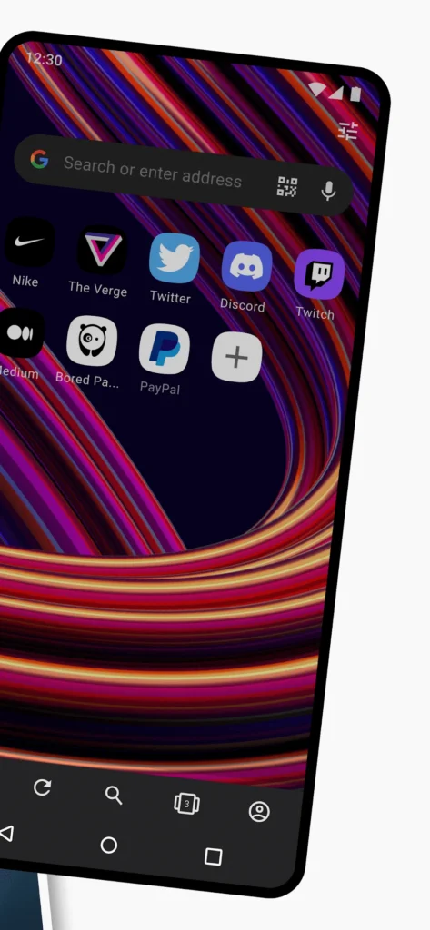 Opera Browser Android app screenshot 3
