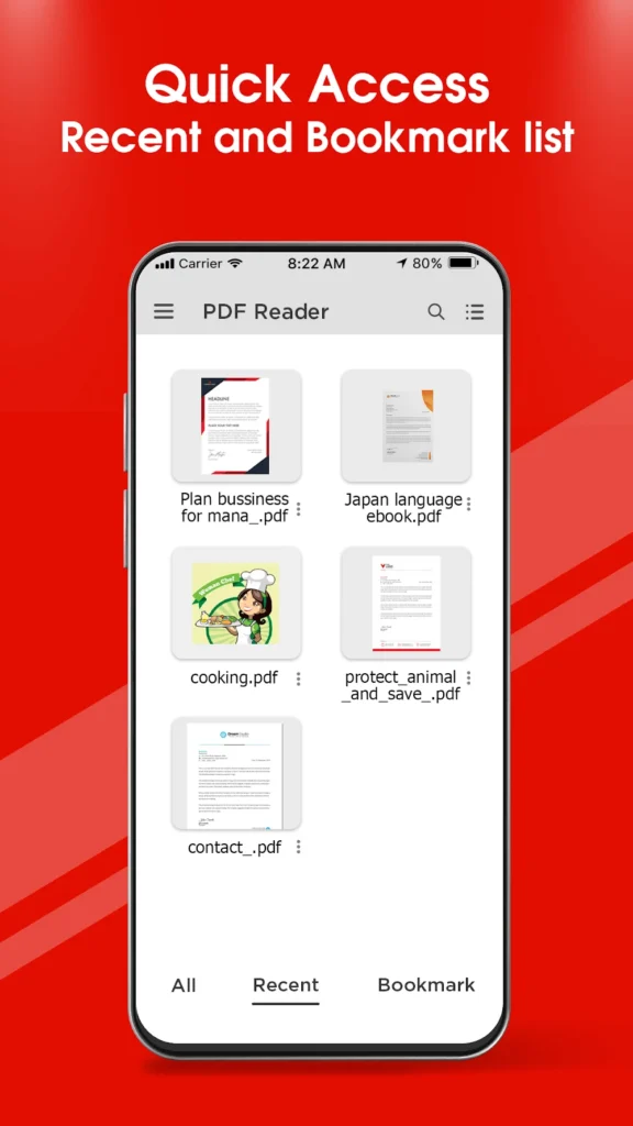 PDF Reader Android app screenshot 2