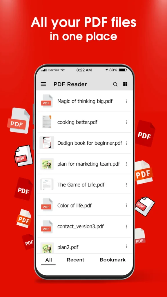 PDF Reader Android app screenshot 5