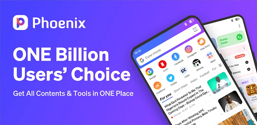 Phoenix Browser Android app cover image