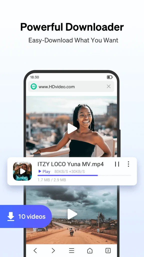 Phoenix Browser Android app screenshot 4
