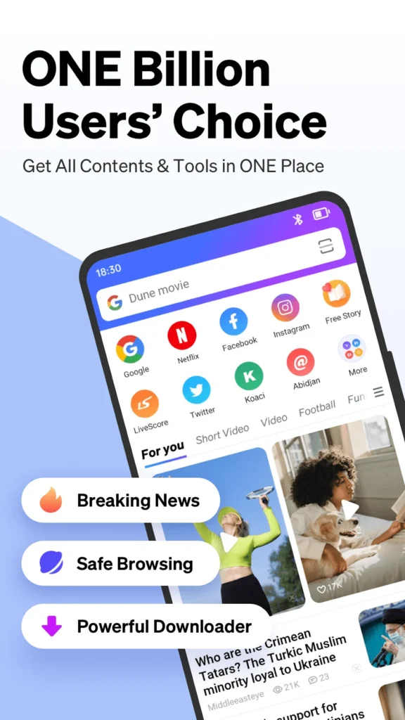 Phoenix Browser Android app screenshot 6