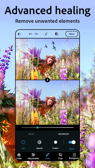 Photoshop Express Android app screenshot 2