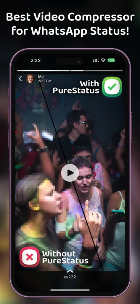 PureStatus Android app screenshot 4