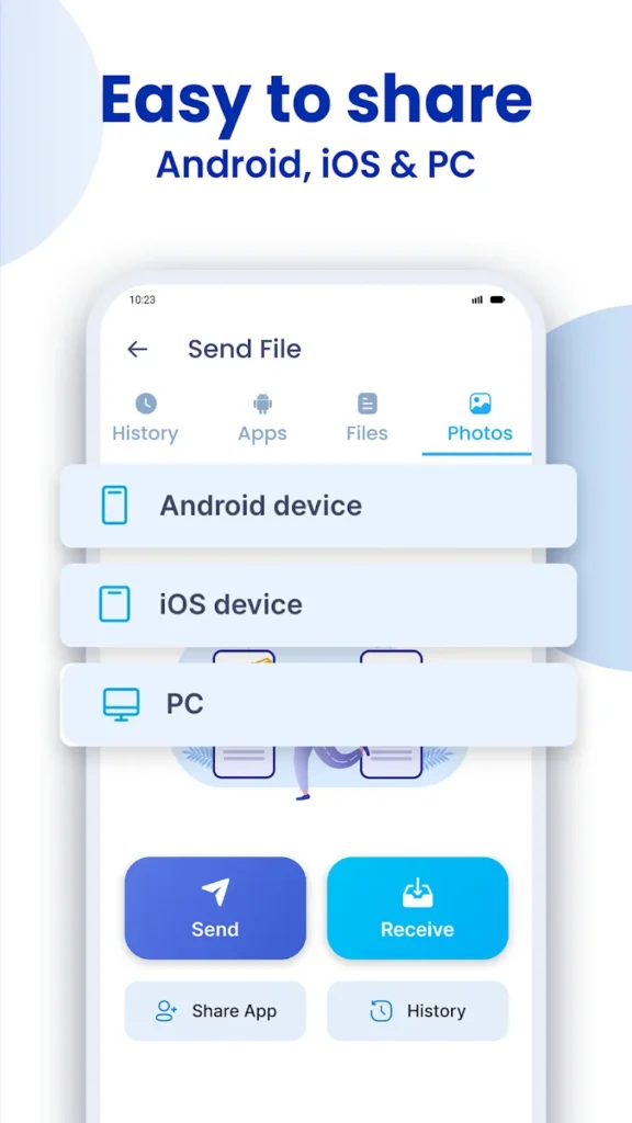 SHARE: Share it, File Transfer Android app screenshot 6