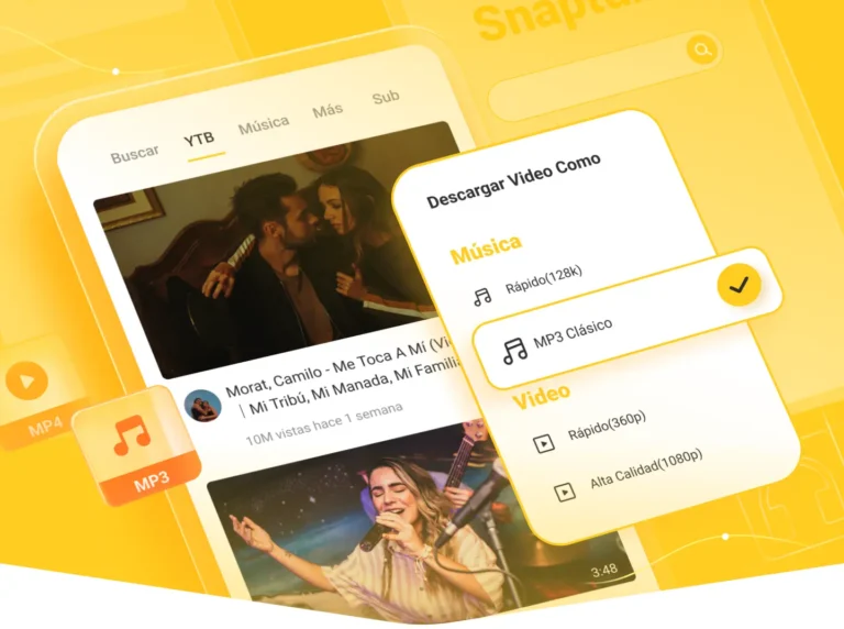 Snaptube Android app cover image