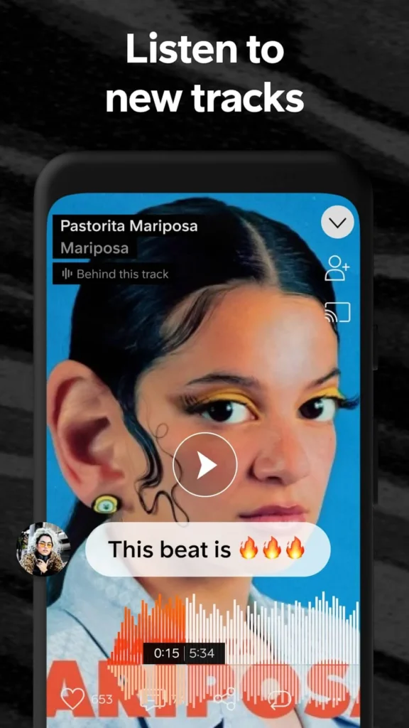 SoundCloud Android app screenshot 2