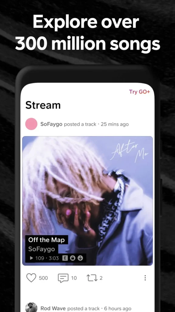 SoundCloud Android app screenshot 3