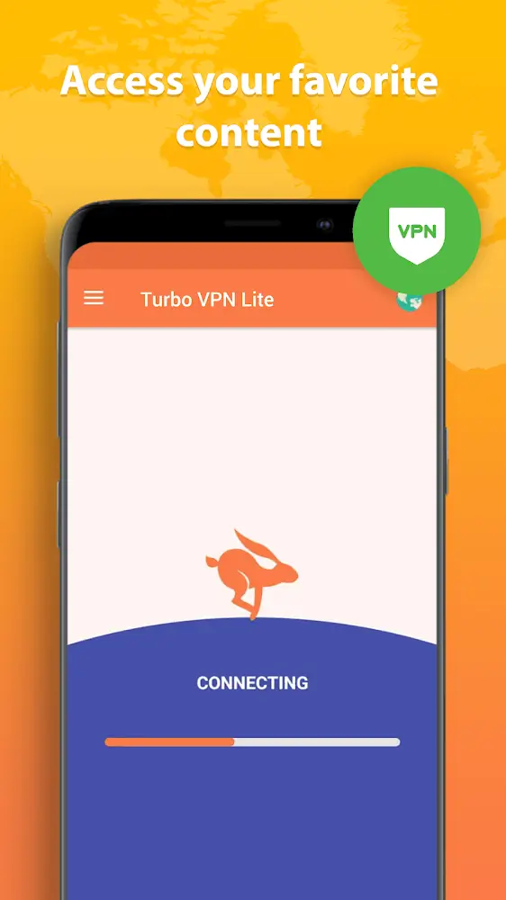 Turbo VPN Lite Android app screenshot 3