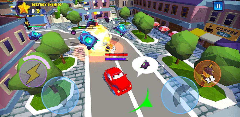 Car Eats Car 3D Android app cover image
