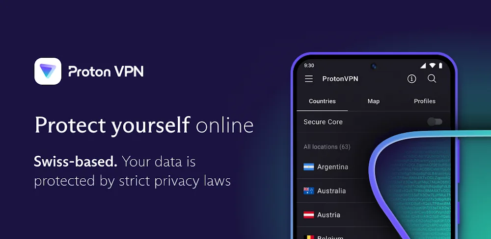 Proton VPN Android app cover image