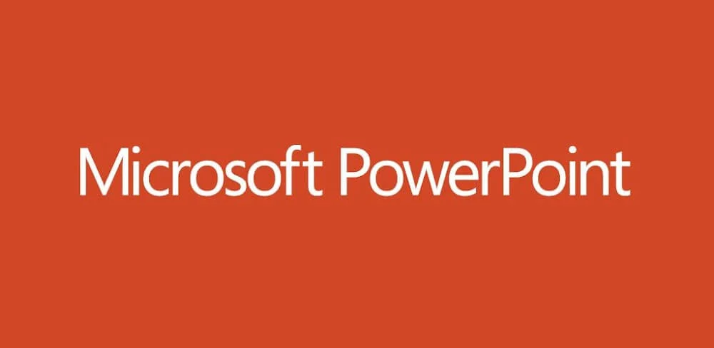 Microsoft PowerPoint Android app cover image