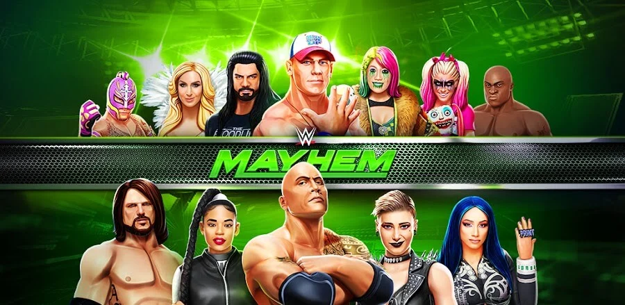 WWE Mayhem Android app cover image