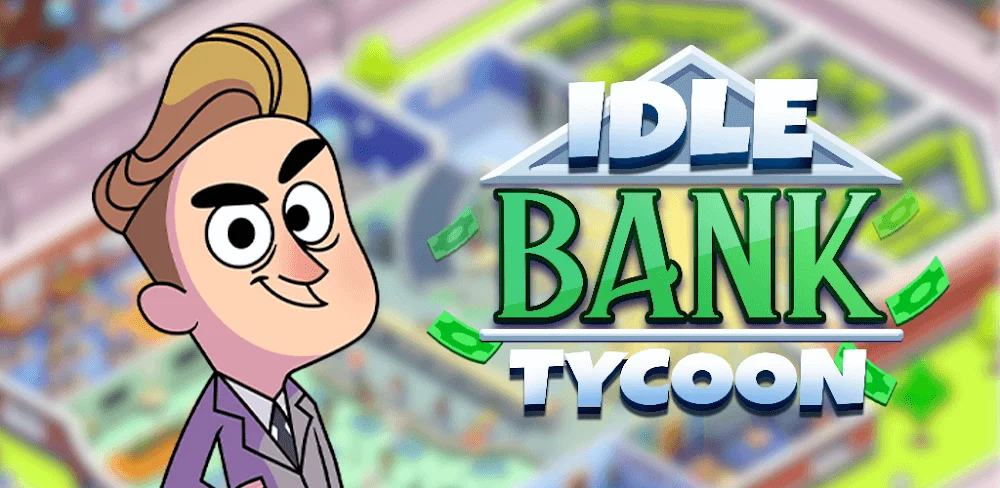 Idle Bank Tycoon Android app cover image