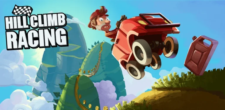 Hill Climb Racing Android app cover image