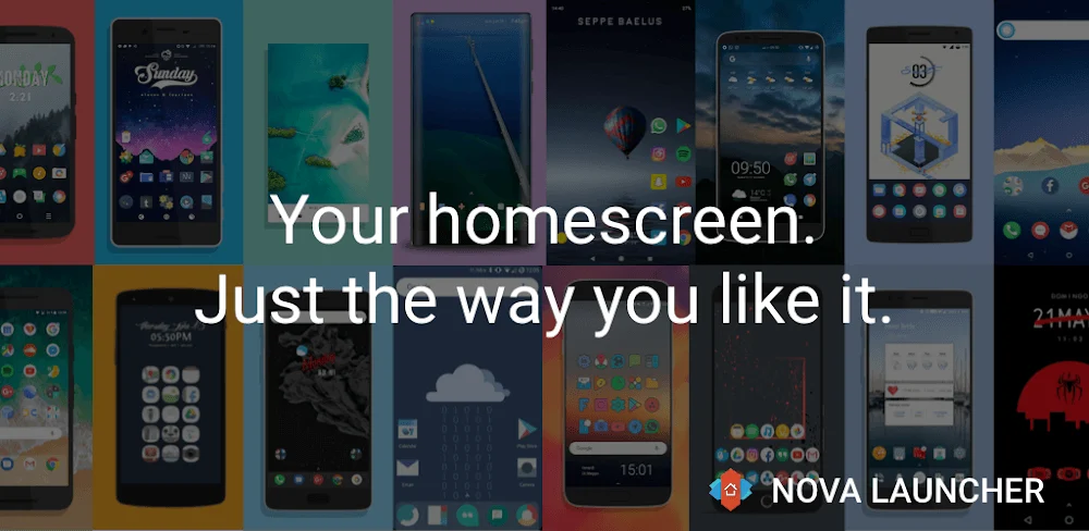 Nova Launcher Prime Android app cover image