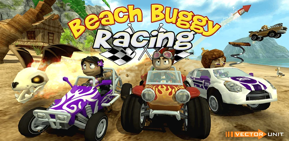 Beach Buggy Racing Android app cover image