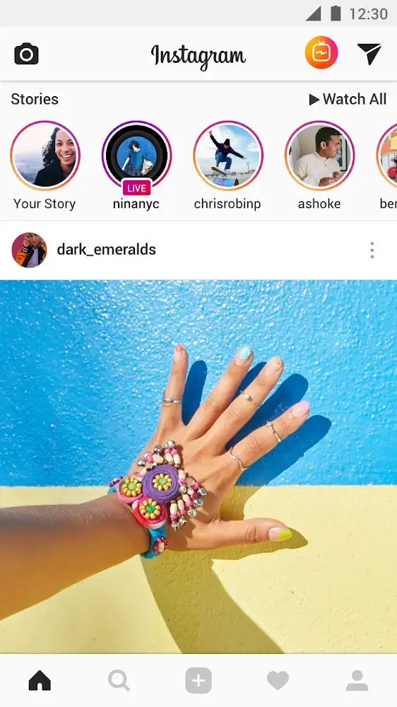 Instagram Android app screenshot 2