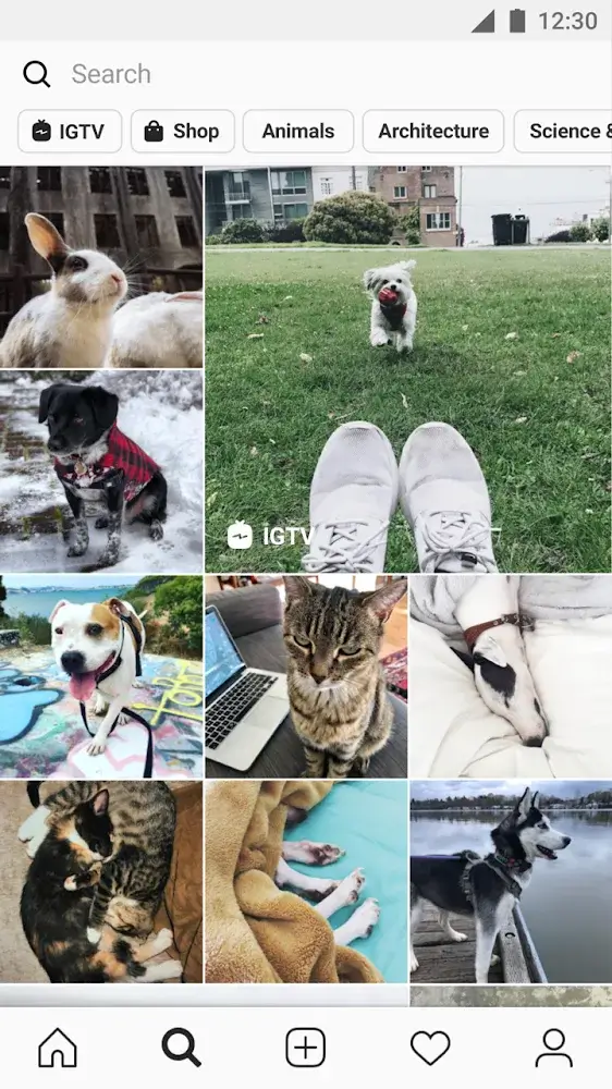 Instagram Android app screenshot 5