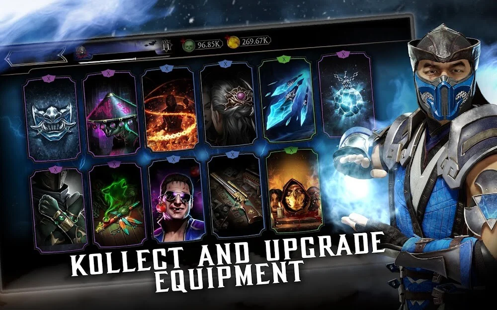 MORTAL KOMBAT Android app screenshot 2