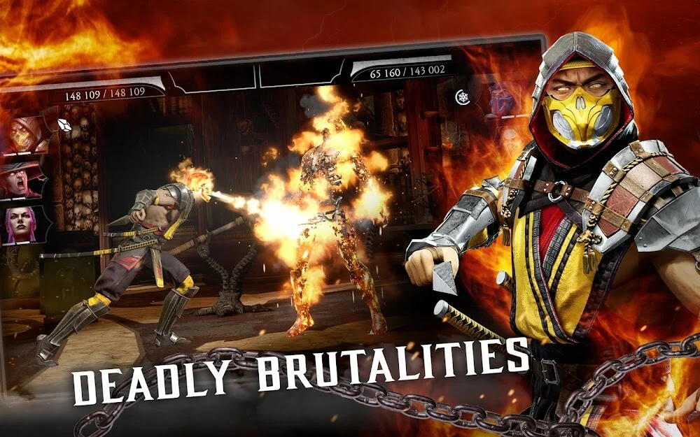 MORTAL KOMBAT Android app screenshot 4