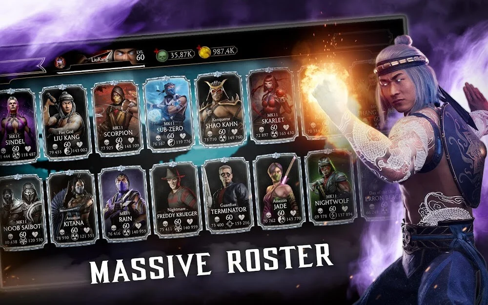 MORTAL KOMBAT Android app screenshot 7