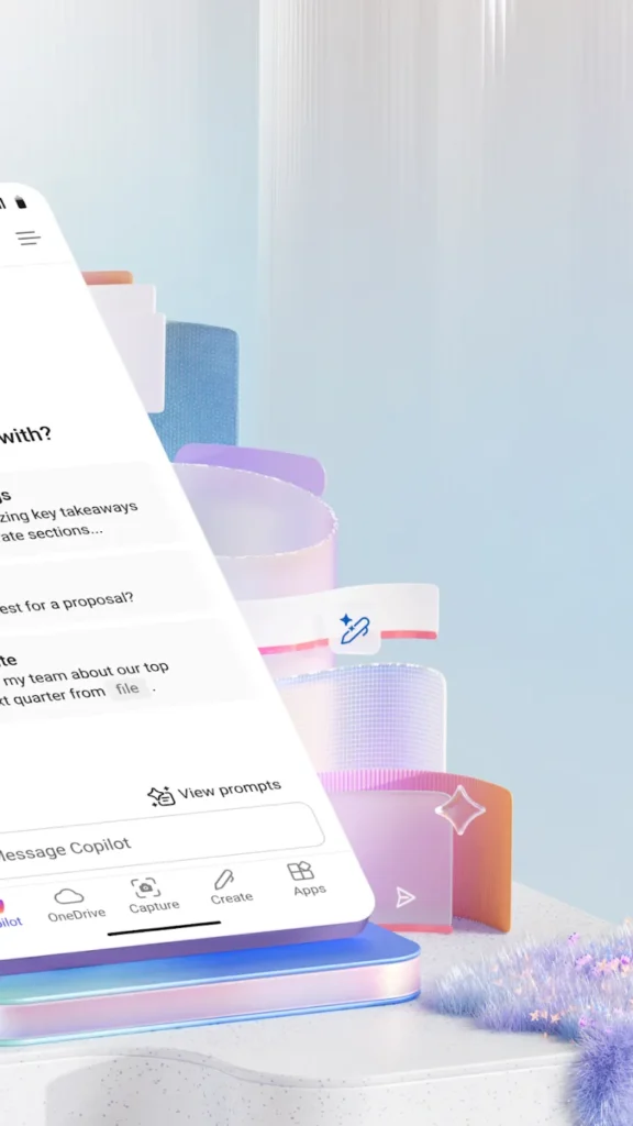 Microsoft 365 Copilot Android app screenshot 3