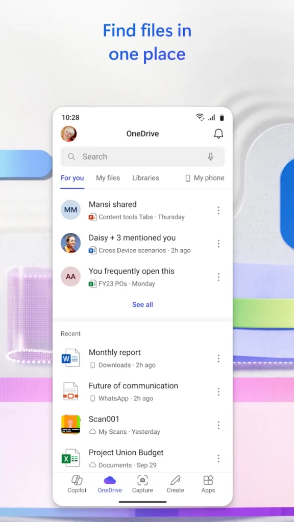 Microsoft 365 Copilot Android app screenshot 6
