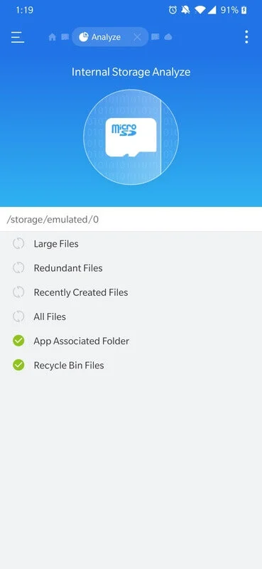 ES File Explorer Android app screenshot 2