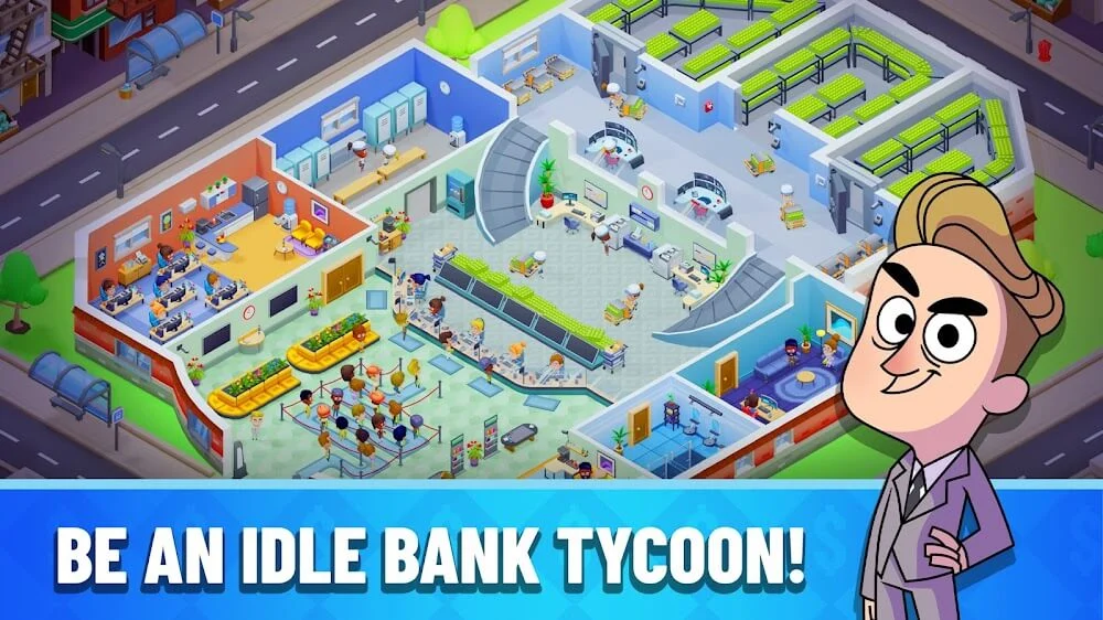Idle Bank Tycoon Android app screenshot 2