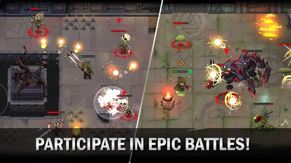 Castle Legends Android app screenshot 2