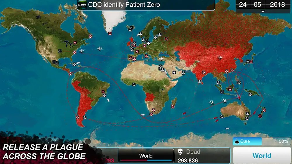 Plague Inc. Android app screenshot 2