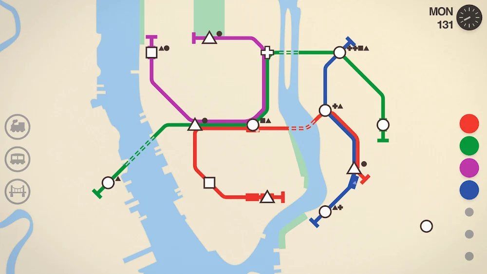 Mini Metro Android app screenshot 2