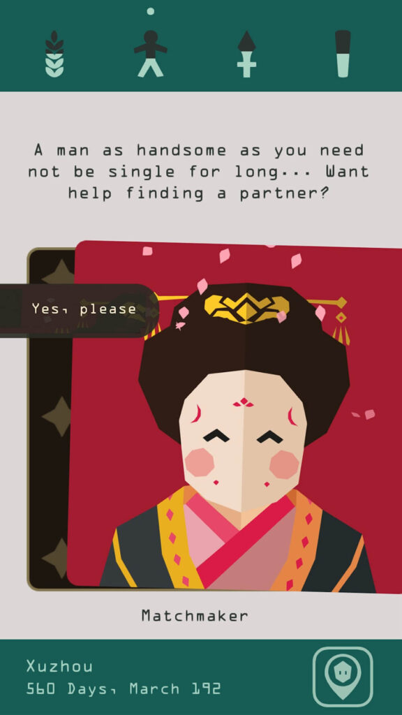 Reigns: Three Kingdoms Android app screenshot 2