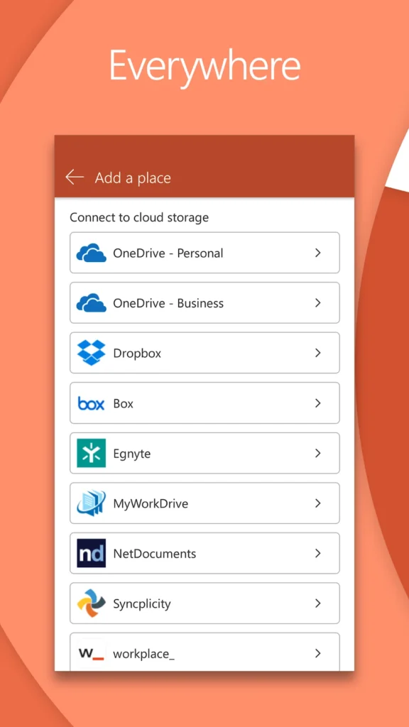 Microsoft PowerPoint Android app screenshot 3