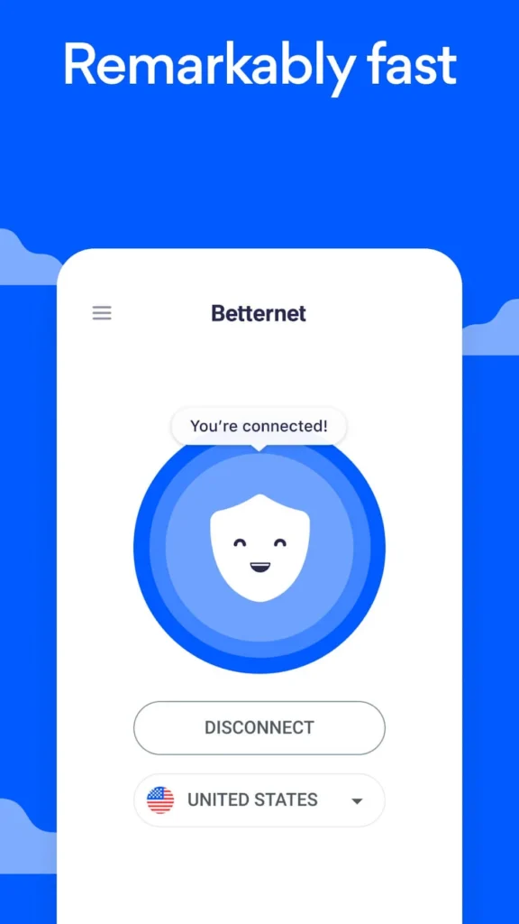 Betternet VPN Android app screenshot 3