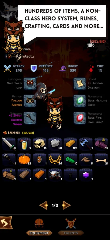 Exoria Online Android app screenshot 3