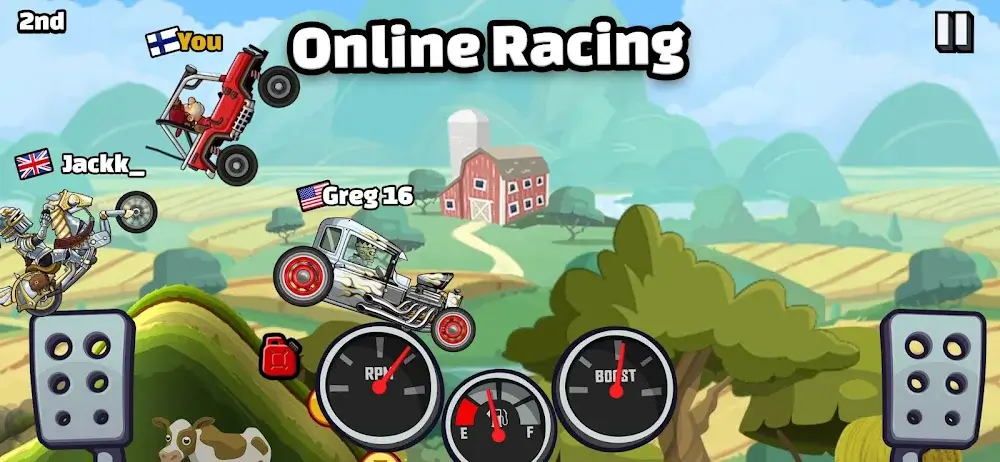 Hill Climb Racing 2 Android app screenshot 3