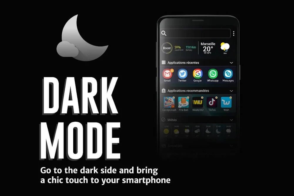 Apolo Launcher Android app screenshot 3